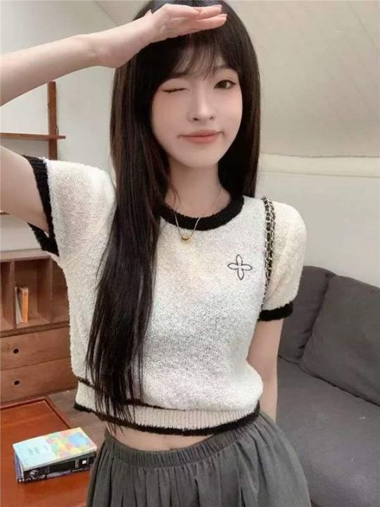 休闲条纹连衣裙套装两