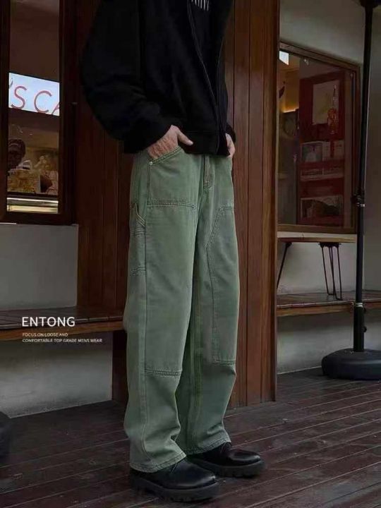 时尚潮牌重磅直筒宽松