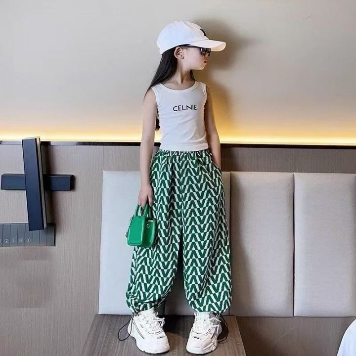 女童裤子夏季薄款女孩