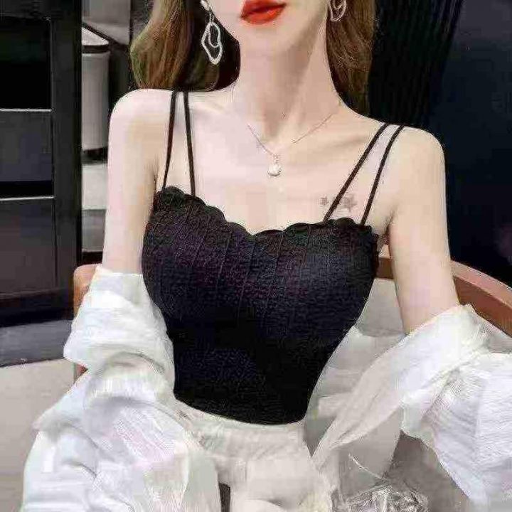 夏季美背内衣女内搭带