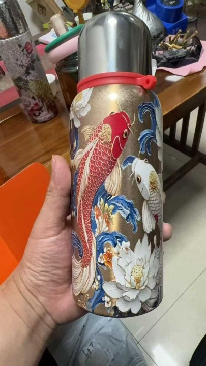 高端印花钛杯，几百个