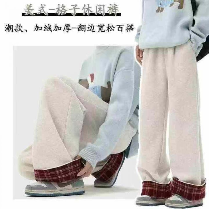 男女款灯芯绒裤子宽松