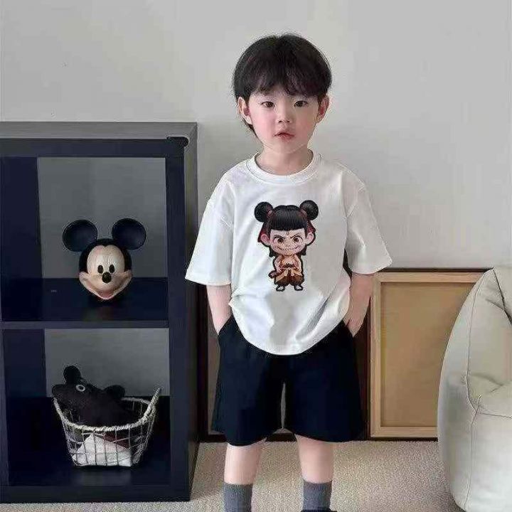 牛奶丝童装T恤，2.