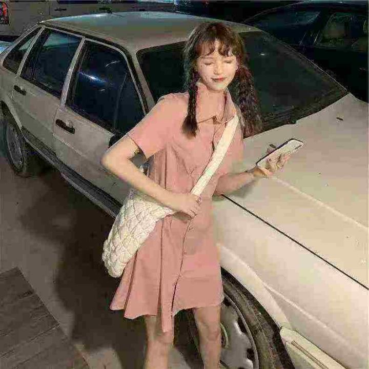 靓妹衬衫连衣裙487