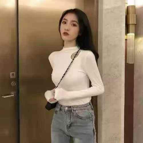 女装半高领打底衣，8