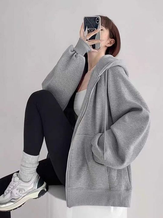 ☕️纯棉重磅拉链开衫