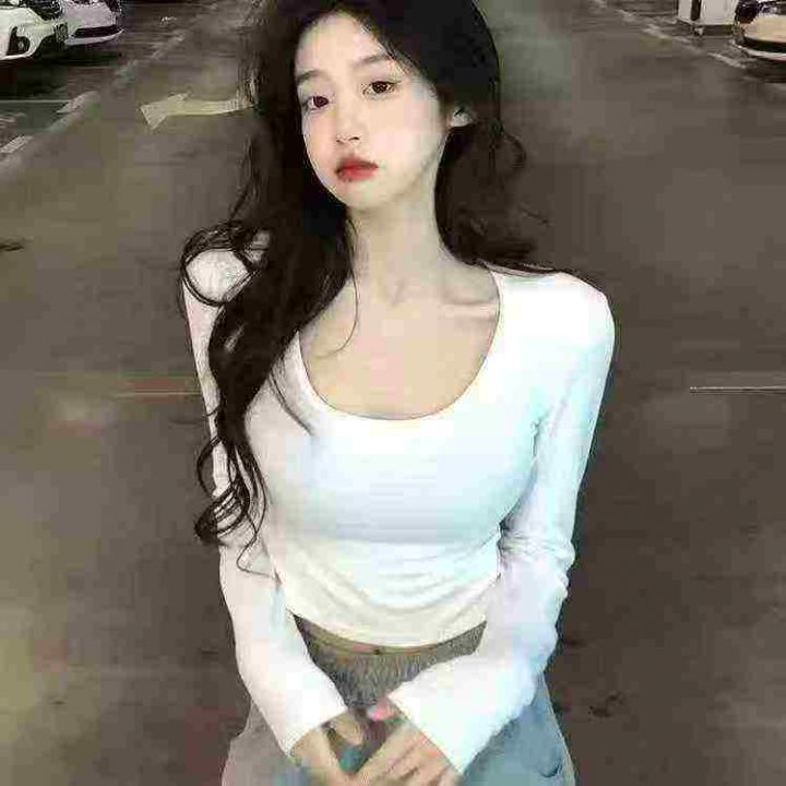 靓妹女装长袖T恤 独