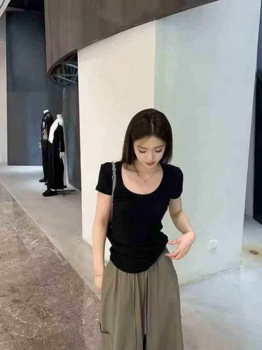 简约纯色百搭短袖14