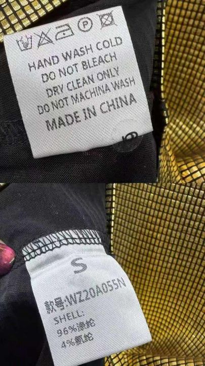烫金镭射半高领上衣5