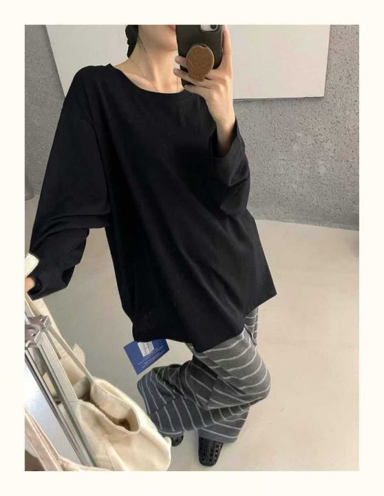 春秋新款净版宽松大版
