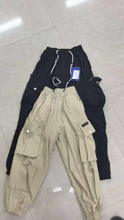 男童纯棉工装休闲裤春