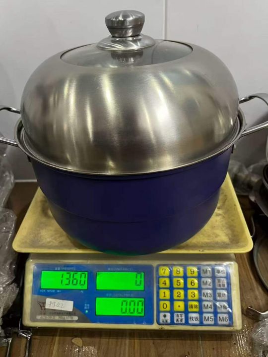 28双篦双层蒸锅入库