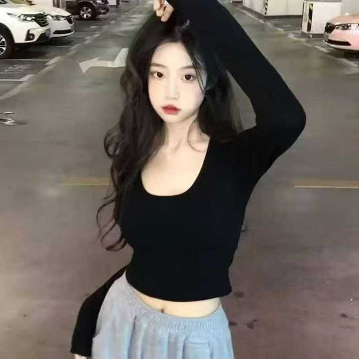 靓妹女装长袖T恤 独
