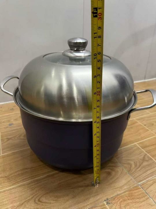 28双篦双层蒸锅入库