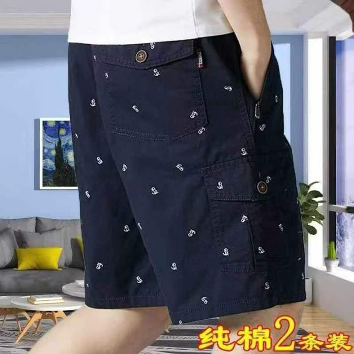 工装休闲裤裤夏季纯棉