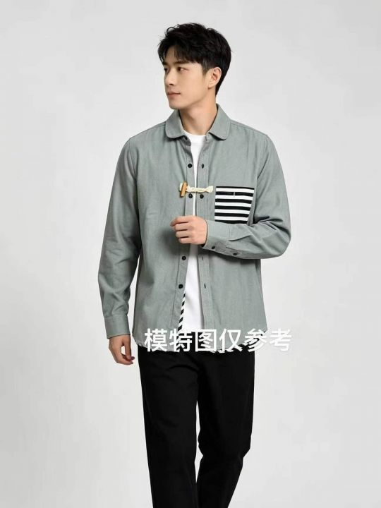韩版时尚潮流休闲条纹