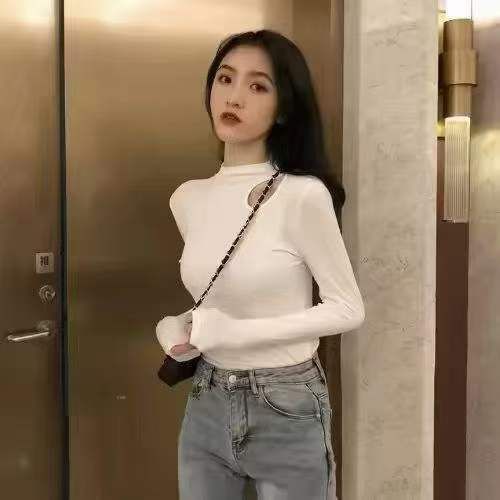 女装半高领打底衣，6