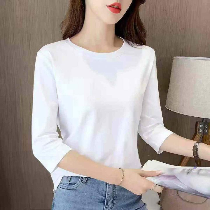 男女同款纯色打底衣，