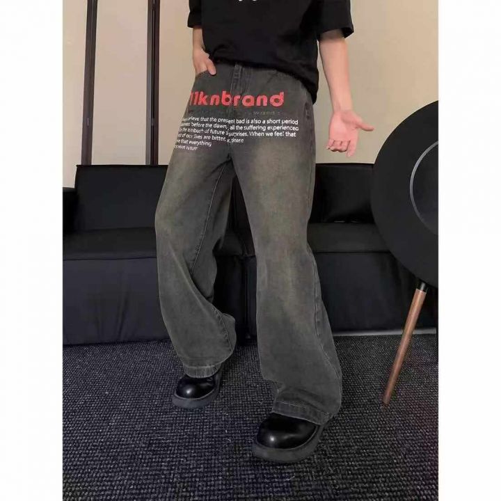 春秋新款美式复古男女