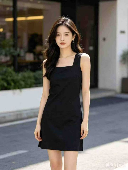 5.9元清辣妹黑色吊