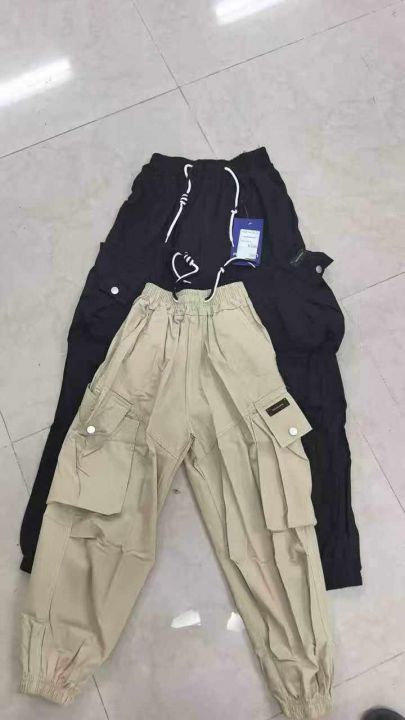 男童纯棉工装休闲裤春