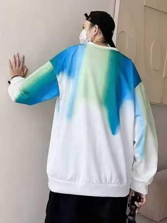 时尚潮流休闲渐变色小