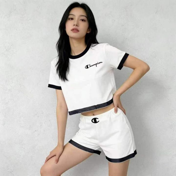 女装短袖短裤套装夏季