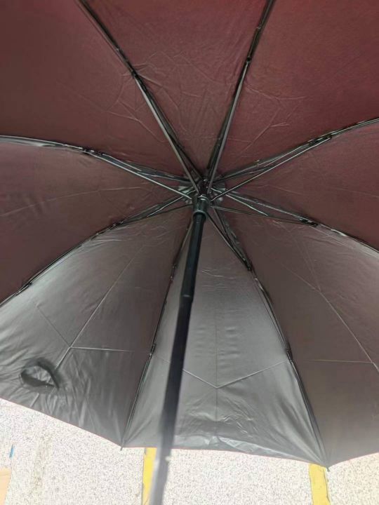 碰击黑胶晴雨伞400