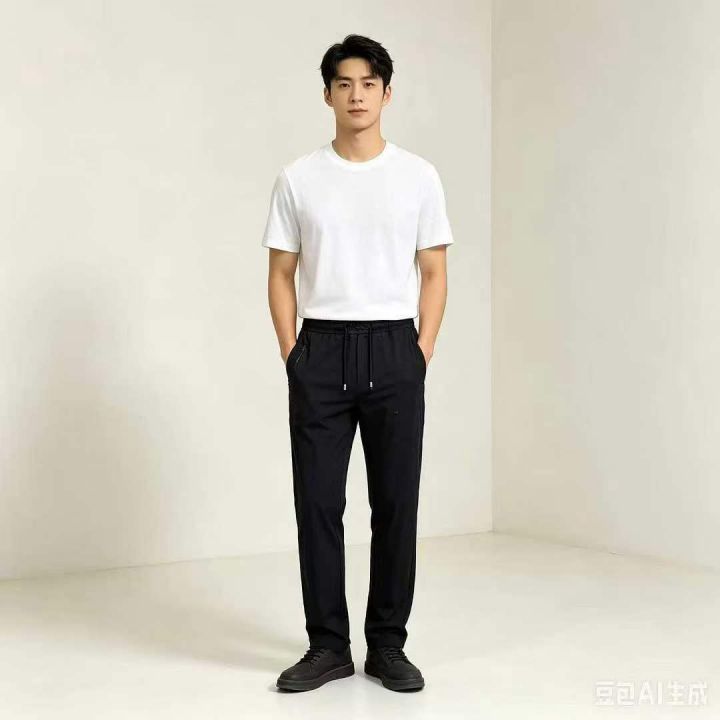 春秋款束脚休闲裤百搭