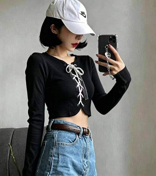 夏季新款网红辣妹纯欲