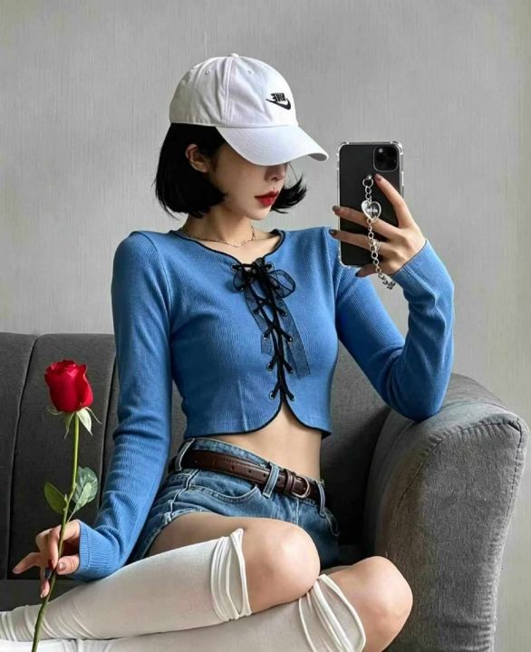 夏季新款网红辣妹纯欲