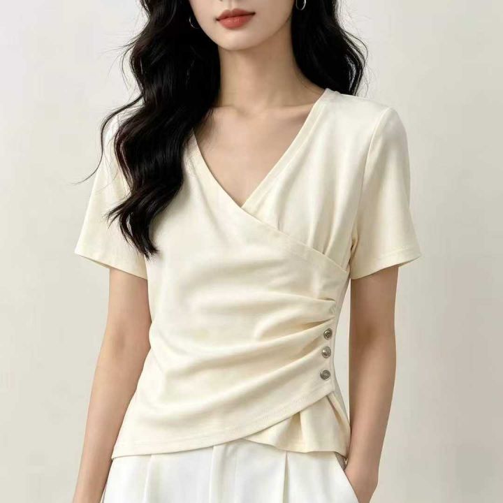 450件条纹棉辣妹T