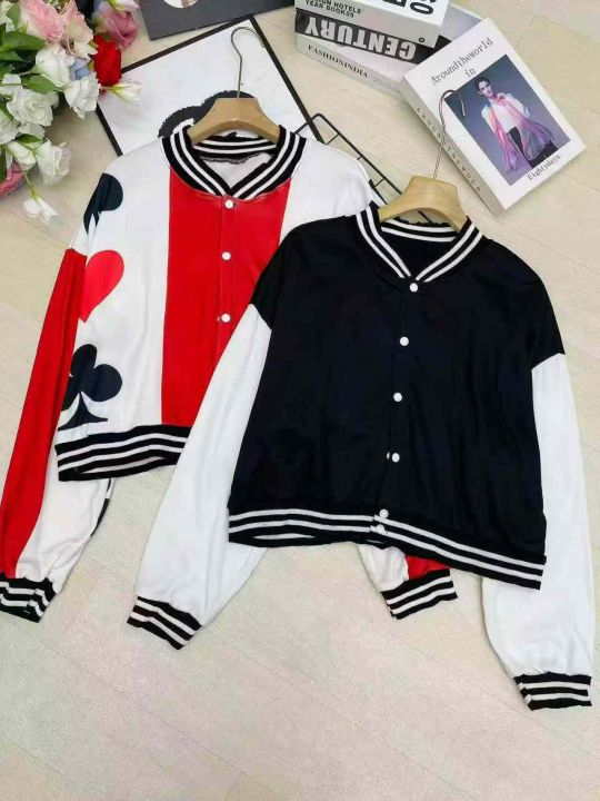 男女同款加绒棒球服，