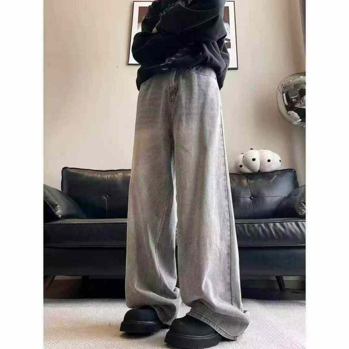 美式复古秋季新款牛仔