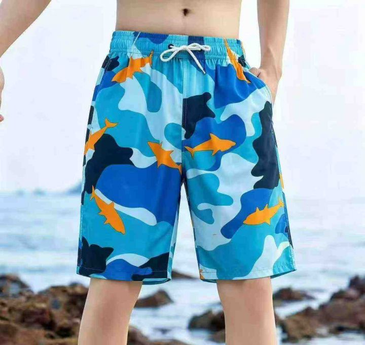 男装品牌沙滩裤，数量