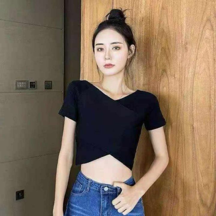 夏t恤女短袖显瘦女学