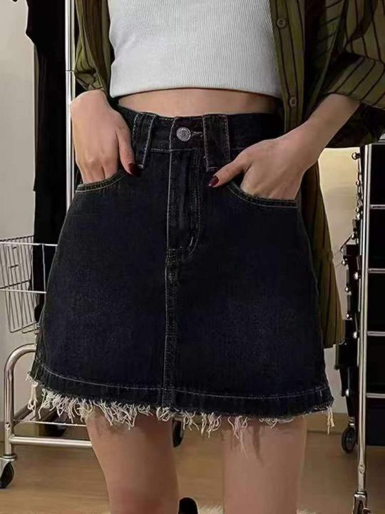 ☕️梨形身材牛仔半身
