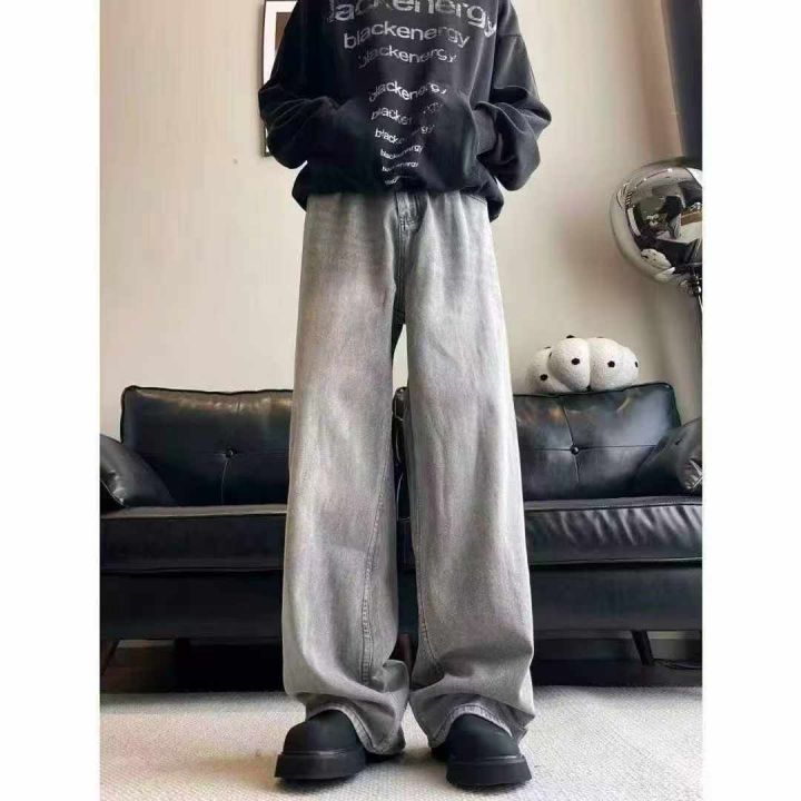 美式复古秋季新款牛仔