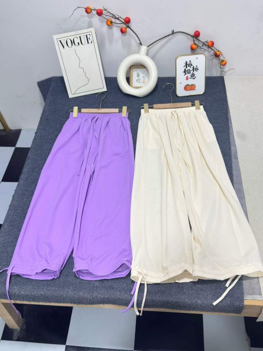 夏季薄款休闲裤宽松阔