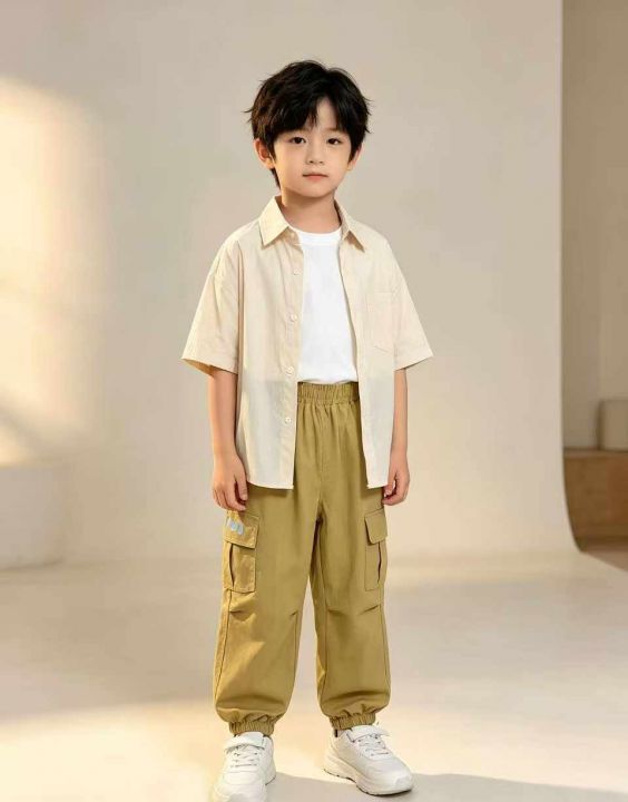 儿童装男童裤子春秋款