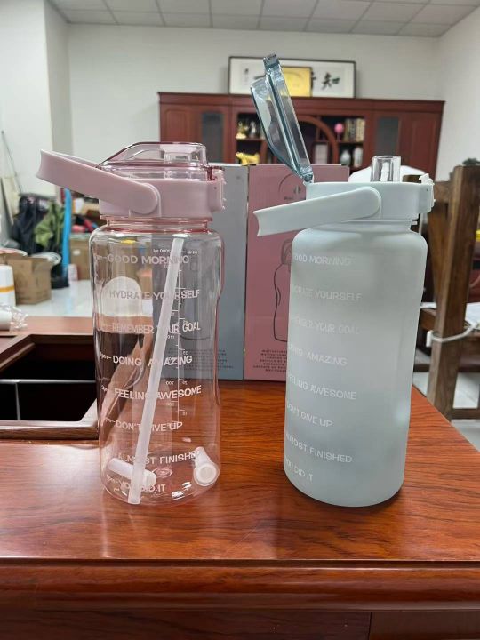 明星同款运动水壶到货