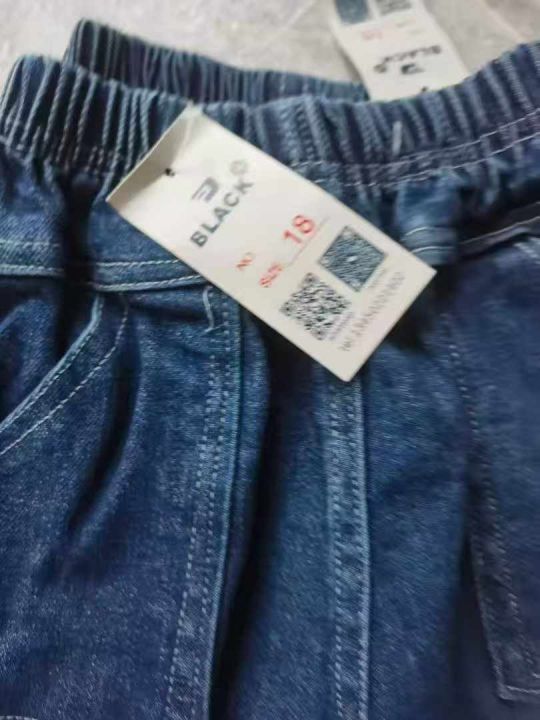 童装牛仔裤秋新款刺绣