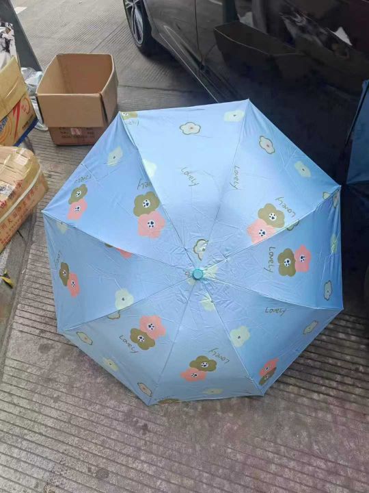 混款黑胶晴雨伞330