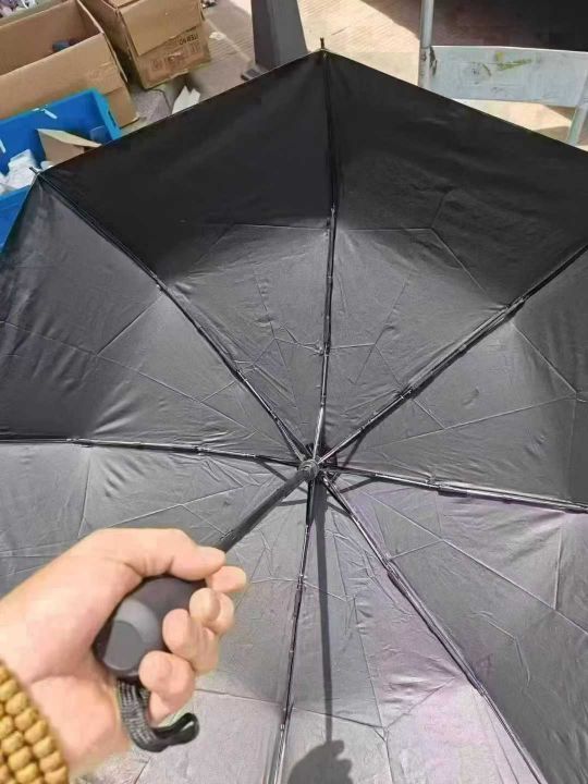 黑胶自动雨伞，300