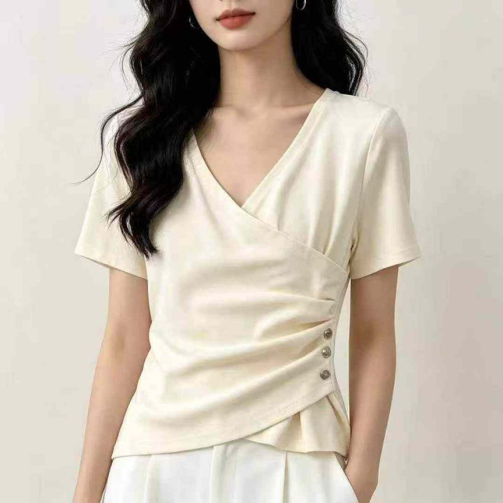 450件条纹棉辣妹T