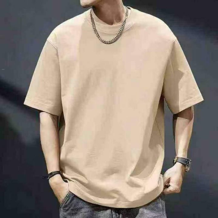 100件男女光板T，