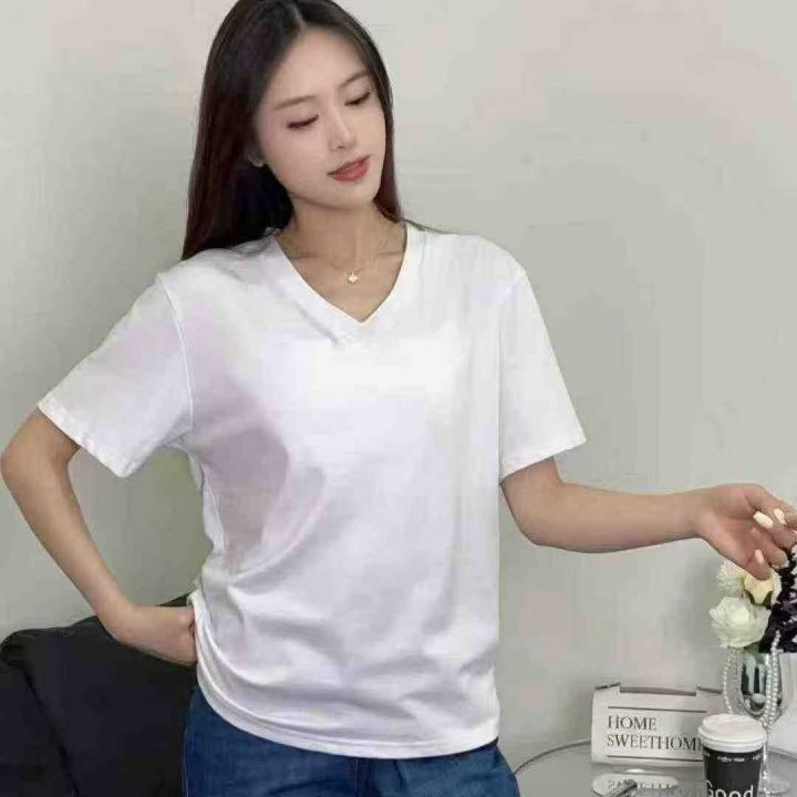 100件男女光板T，