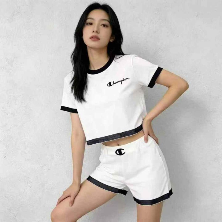 女装短袖短裤套装夏季