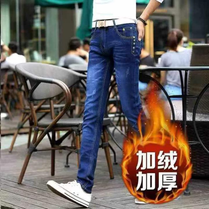 男装冬季潮流加绒加厚