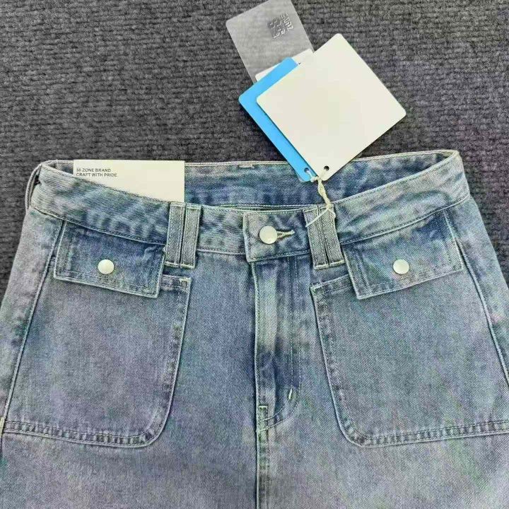 女装牛仔短裙浅蓝高腰